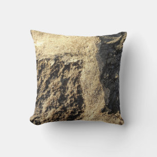 Coussin Rustic Country Nature Rock Surface Photo