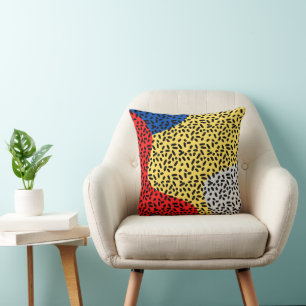 Coussin Rustique élégant multicolore