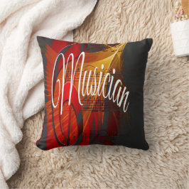 Coussin Rythme vintage de la musique