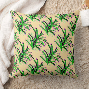 Coussin Sable décoratif arbuste accent