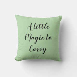 Coussin Sac à Tote Un Peu de Magie à Emporter Citation M