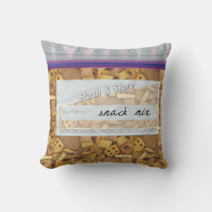 Coussin Sac de collation Mélanger collations Jeu décoratif