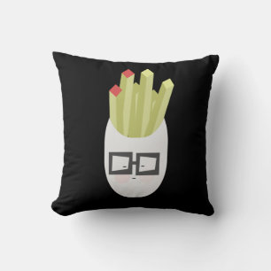 Coussin Sac de frites mignon dessin animé