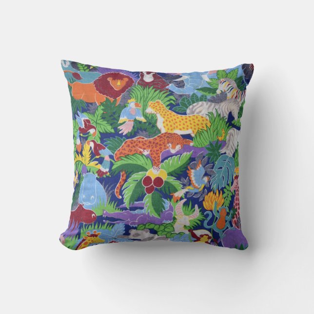 Coussin Safari animal (Recto)