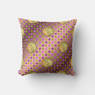Coussin Sagittaire & Dragon de Métal