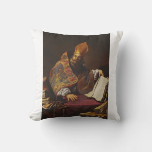 Coussin Saint Ambroise Père de l'Église catholique