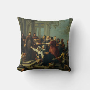 Coussin Saint Antoine de Padoue par Willem van Herp