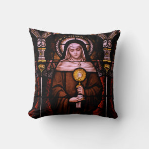 Coussin saint clare d'assisi