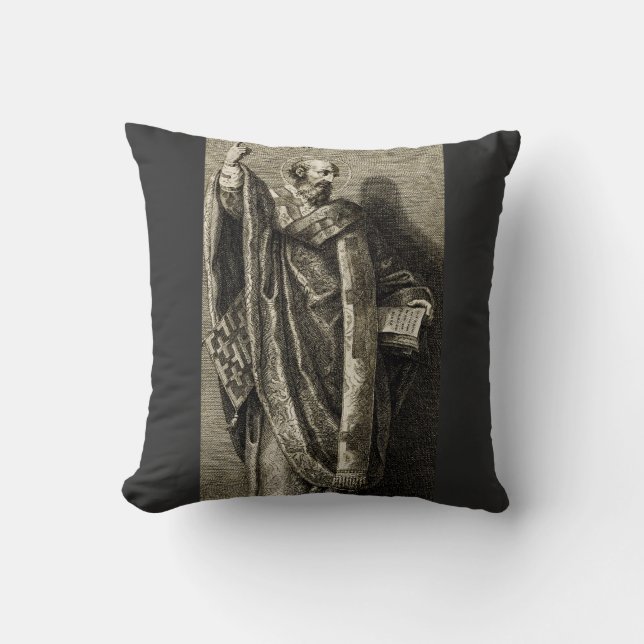 Coussin Saint Cyrille de Jérusalem (Recto)