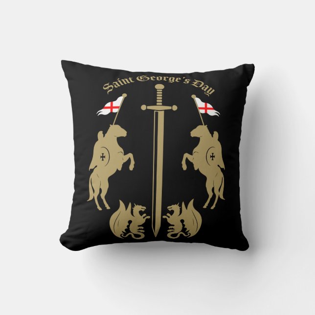 Coussin Saint George's Day (Recto)