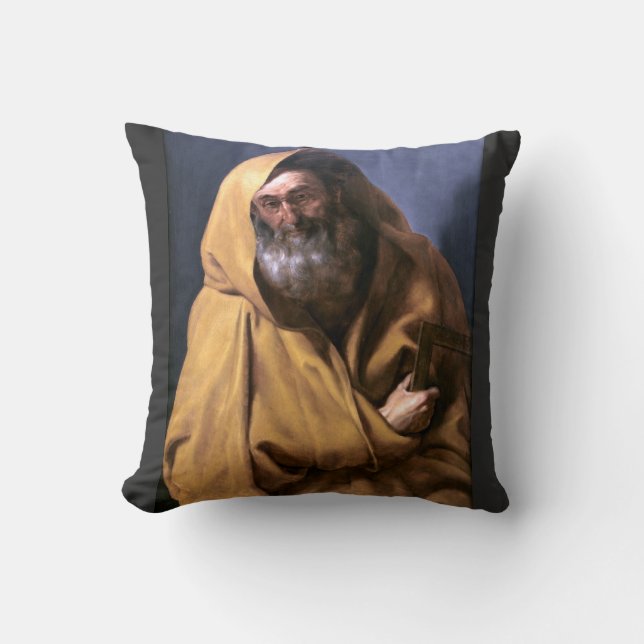 Coussin Saint Jacques le Grand par Rubens (Recto)