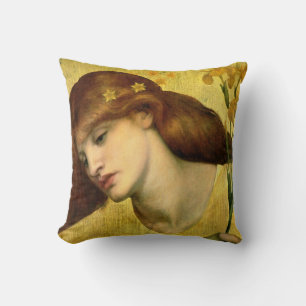 Coussin Saint Lily [Sancta Lilias] (par Gabriel Rossetti)