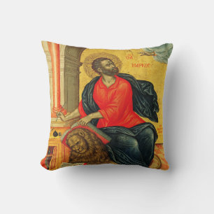 Coussin Saint Marc l'évangéliste icône orthodoxe