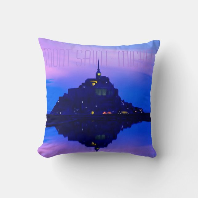 Coussin Saint-Michel de Mont (Recto)
