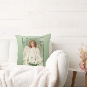 Coussin Saint Patrick's Day Angel