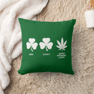Coussin Saint Patricks Funny Party pour les gars