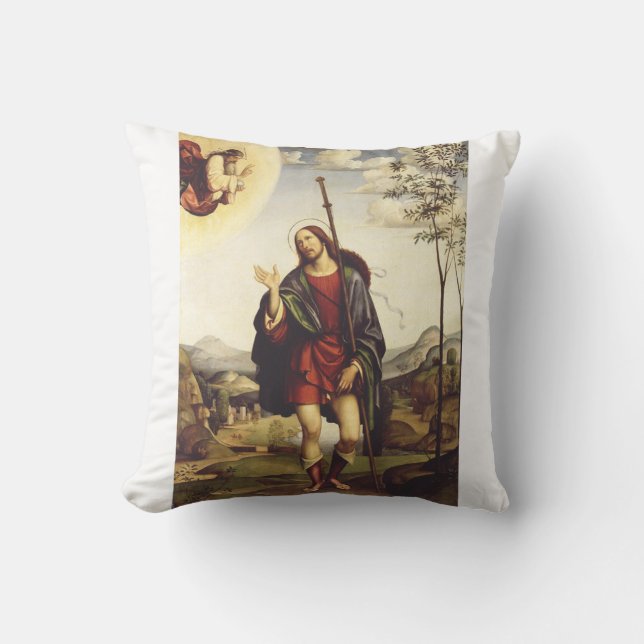 Coussin Saint Roch par Francesco Francia (Recto)
