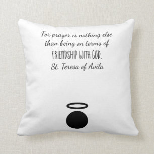 Coussin Saint-Teresa de l'Oreillère à queue d'Avila