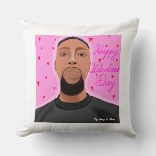 Coussin Saint-Valentin.