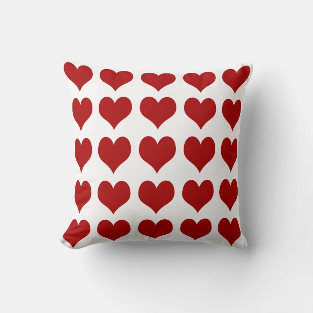 Coussin Saint Valentin Coeur (Recto)