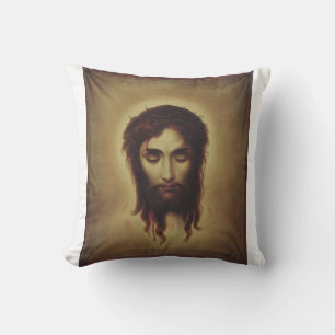 Coussin Saint visage de Jésus-Christ