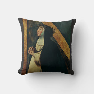 Coussin Sainte Catherine de Sienne par Juan Bautista Maino