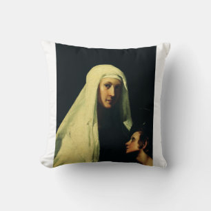Coussin Sainte Françoise de Rome Ange Gardien Beaux-Arts