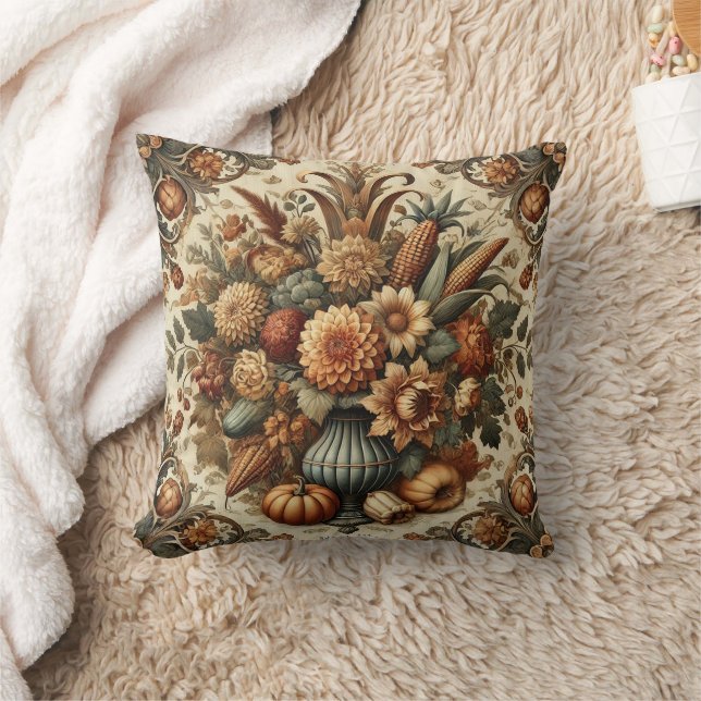 Coussin Saison Agraire Automne automne Turquie Thankgiving (Couverture)