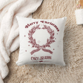 Coussin Saison Cozy Noël Vintage