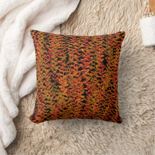 Coussin Saison d'automne Changement de Couleurs Feuillage