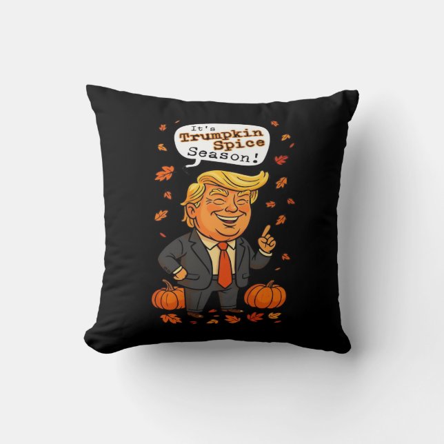 Coussin Saison épice Trumpkin Classic (Recto)