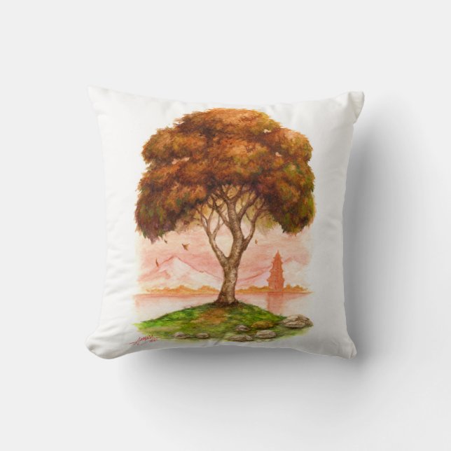 Coussin Saisons de changement (Recto)