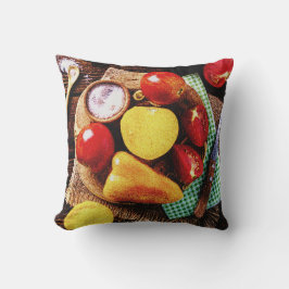 Coussin "Salade de légumes maison" Photo mignonne. Command