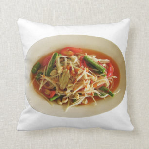 Coussin Salade de Papaya épicé [Som Tam] ... Cuisine tha