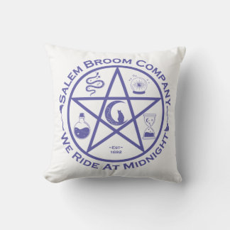 Coussin Salem Broom Company Nous Voyageons À Minuit Hallow