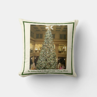 Coussin Salle Walnut, Noël à Chicago