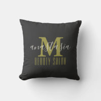 Salon de beauté noir par Anastasia Monogramme
