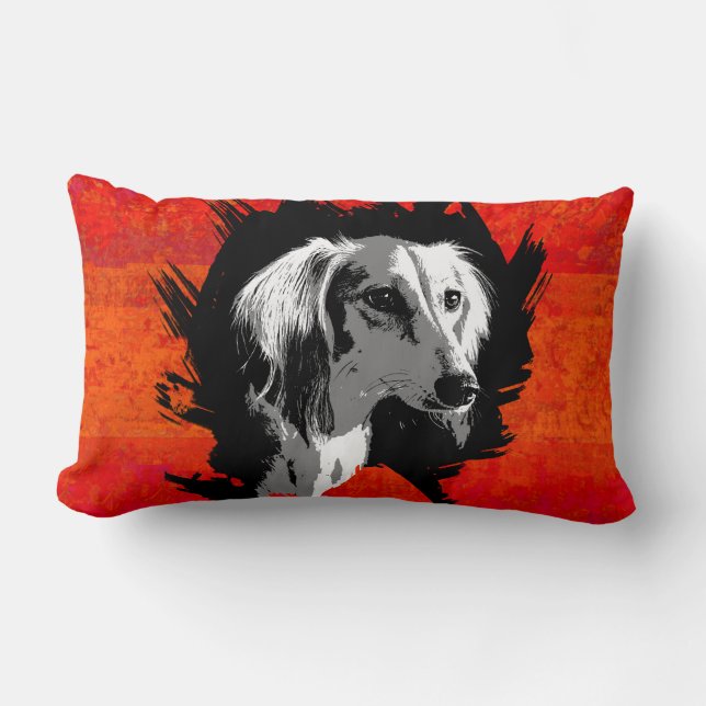 Coussin Saluki (Recto)