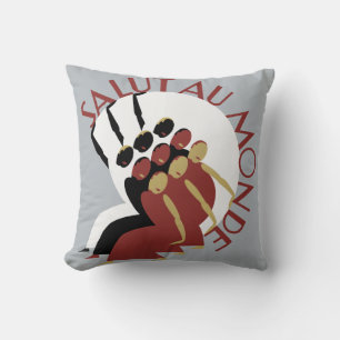 Coussin Salut Au Monde