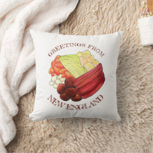 Coussin Salutations de New England Classic Boiled Dinner