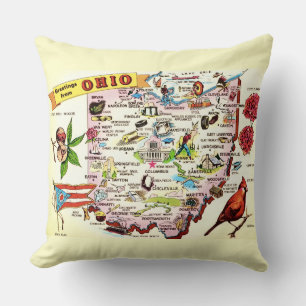 Coussin Salutations Ohio