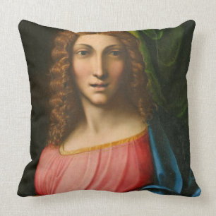 Coussin Salvator Mundi, C. 1515 (huile sur le panneau)