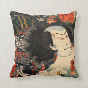 Coussin Samouraïs, guerrier japonais