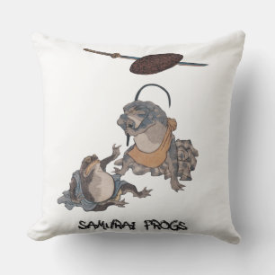 COUSSIN SAMURAI FROGS SCÈNE #1