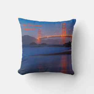 Coussin San Francisco California Golden Gate Bridge