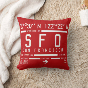 Coussin San Francisco International IATA Airport Code