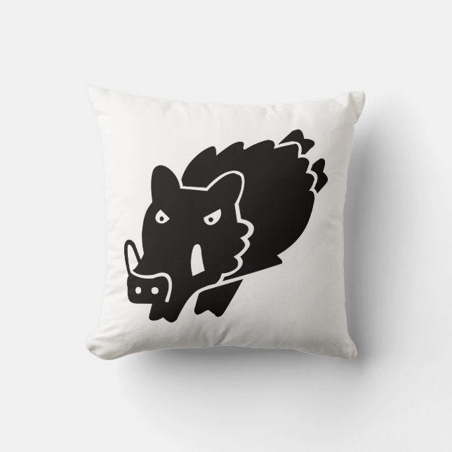 Coussin Sanglier (Recto)