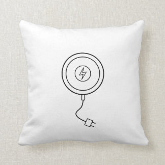 coussin sans fil de chargeur
