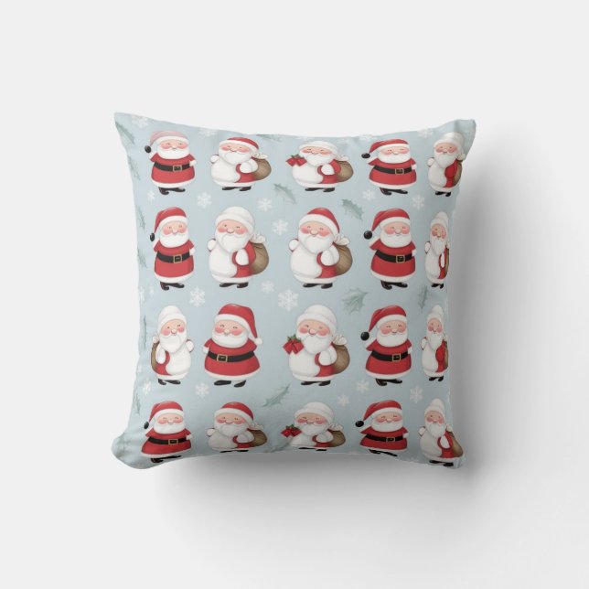 Coussin Santa Claus Christmas pillows (Recto)