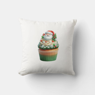 Coussin santa claus cupcakes cushion
